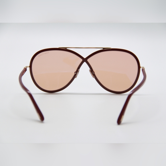 NEW TOM FORD RICKIE TF1007 69E UNISEX METAL SUNGLASSES TOM FORD FT1007/S - Picture 7 of 11